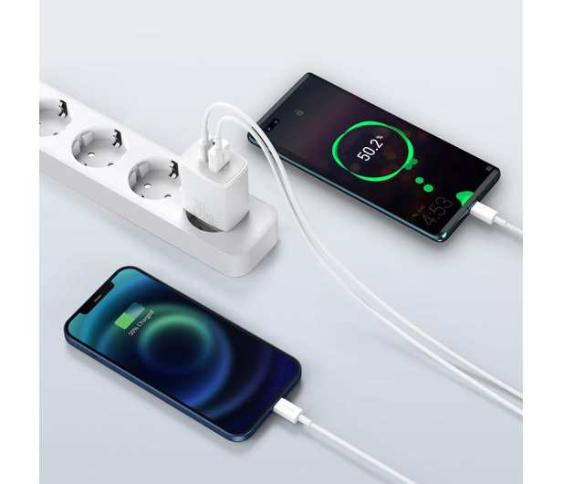 Baseus Ładowarka sieciowa USB-C 20W PD QC 3.0 - 1194209 - zdjęcie 8